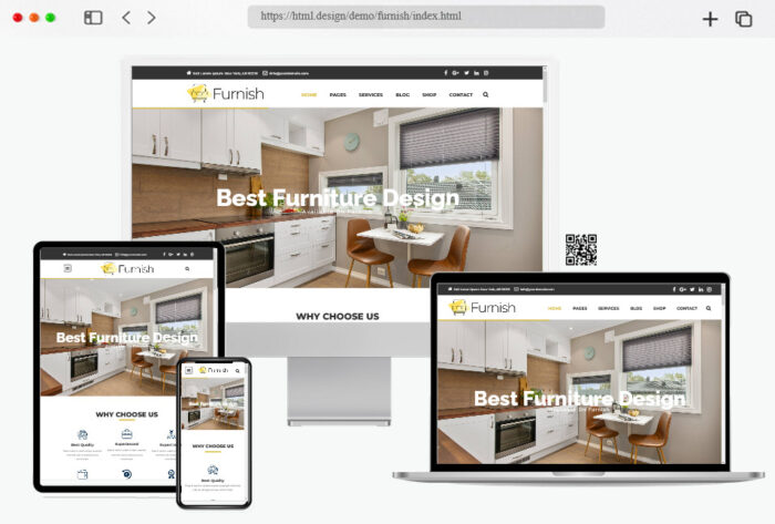 furnish free e commerce html template