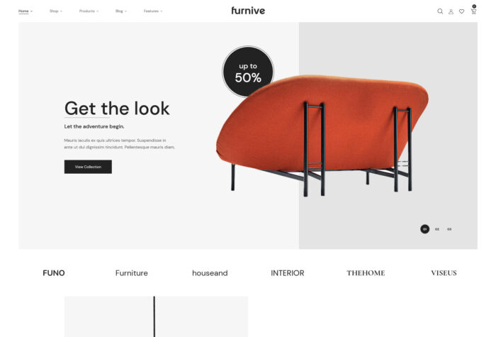 furnive furniture wordpress theme