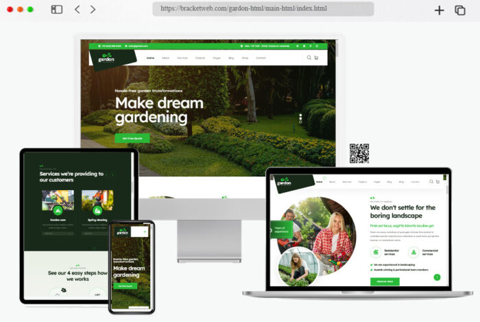 gardon landscaping gardening html template