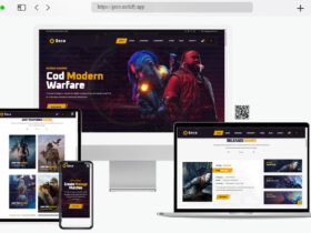 geco gaming website theme