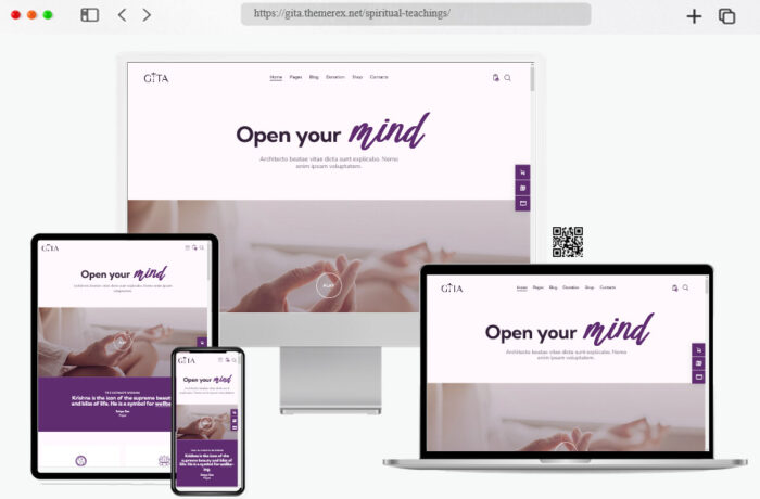 gita yoga wordpress theme