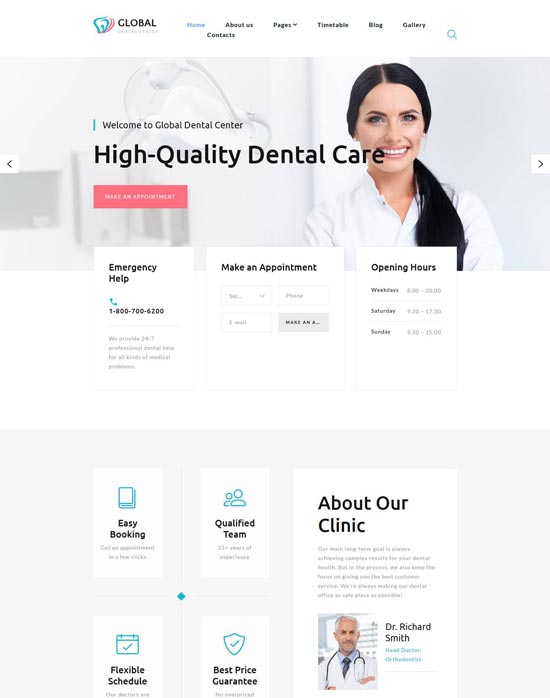 global dentistry joomla template