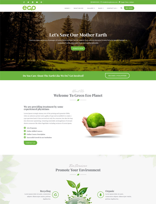 green eco planet