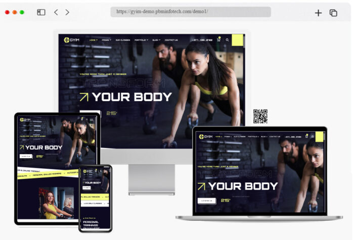 gyim CrossFit WordPress Theme