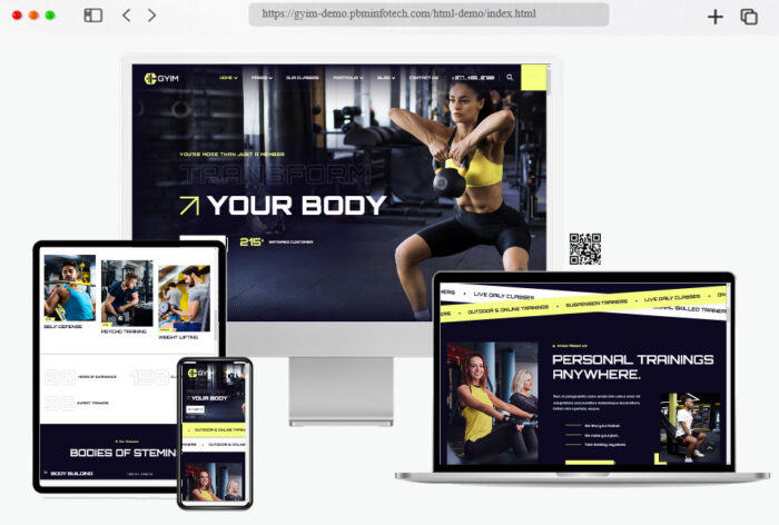 gyim workout template