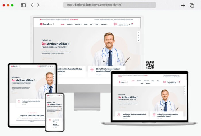 healsoul healthcare service wp theme