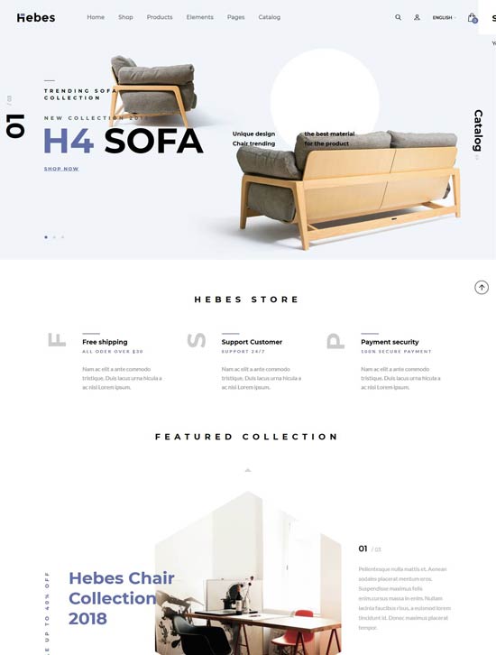 hebes furniture magento theme