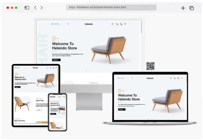 helendo furniture ecommerce html template