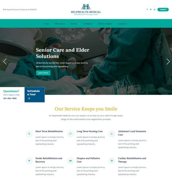 helphealth medical wordpress