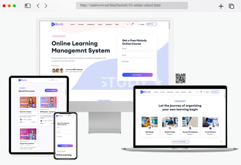 30+ Best Online Courses Website Templates for 2025 - freshDesignweb