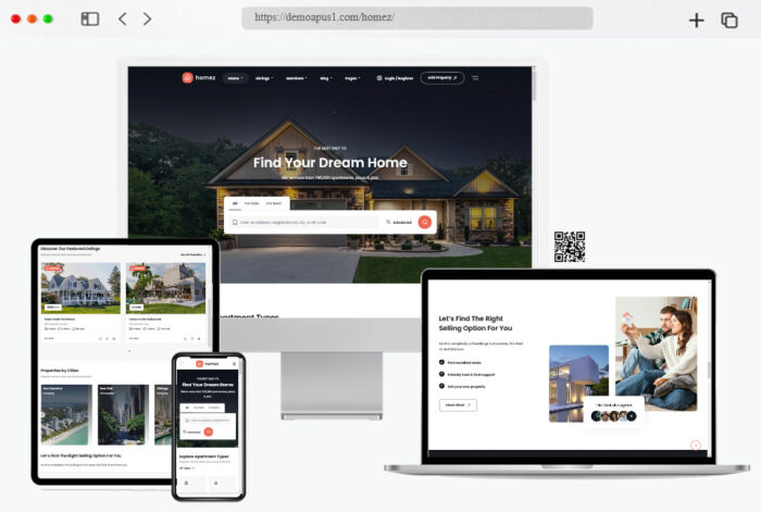 homez real estate wordpress theme