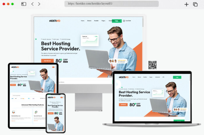 hostiko wordpress whmcs hosting theme