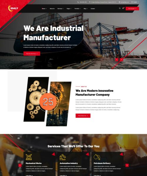 idaly factory industry