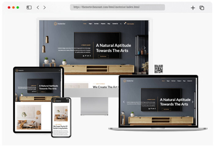 inoterior architecture html template