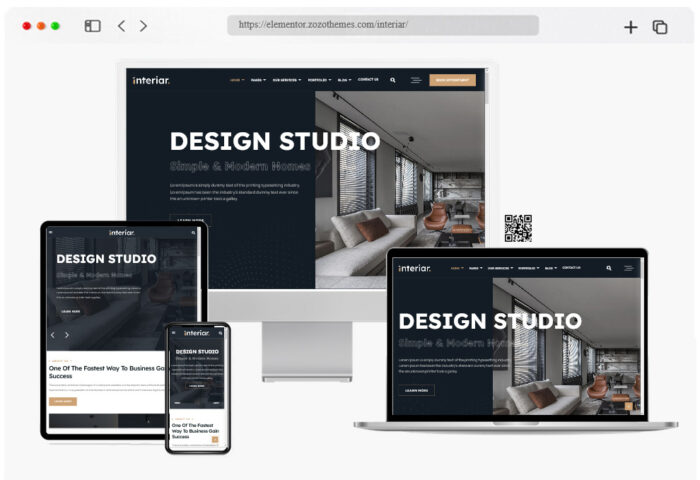 interiar interior design wordpress theme