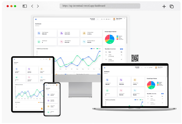 inventual inventory admin template