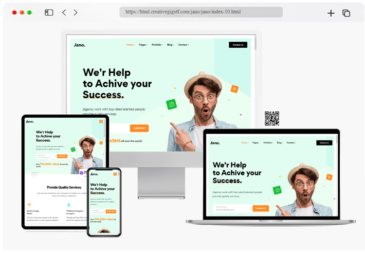 jano bootstrap template