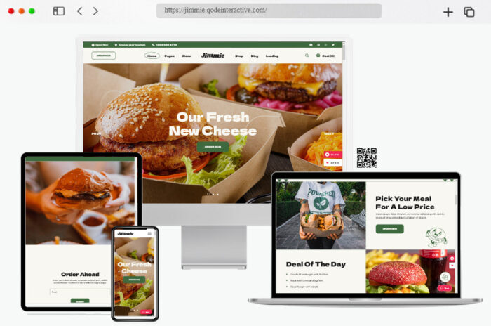 jimmie burger wordpress theme