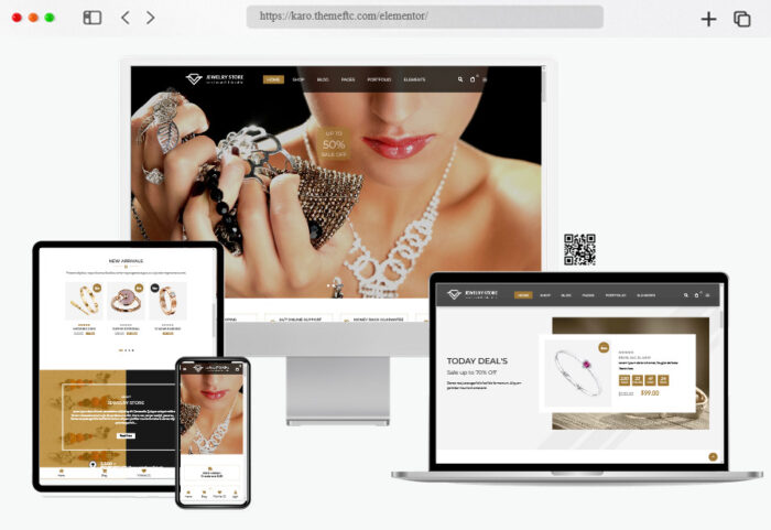 karo seo friendly jewelry theme