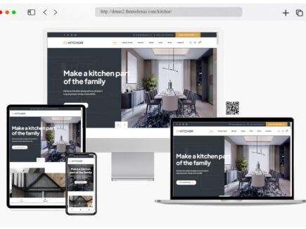 kitchor interior design wordpress theme