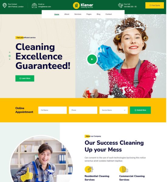 klenar cleaning services