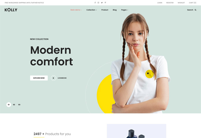 kolly shopify theme