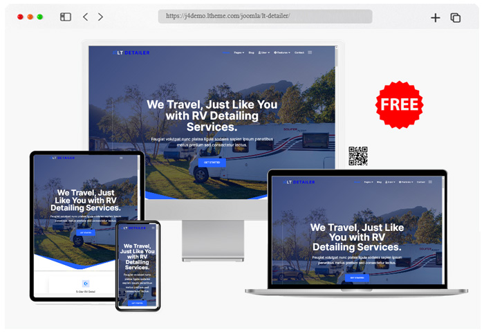 lt detailer responsive joomla template