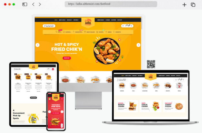 lafka store burger delivery woocommerce theme