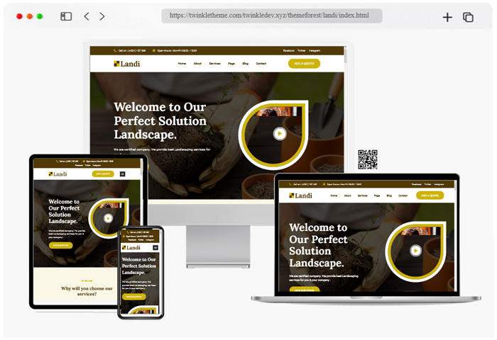 landi landscape gardening html template