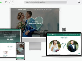 lavelo wedding website template