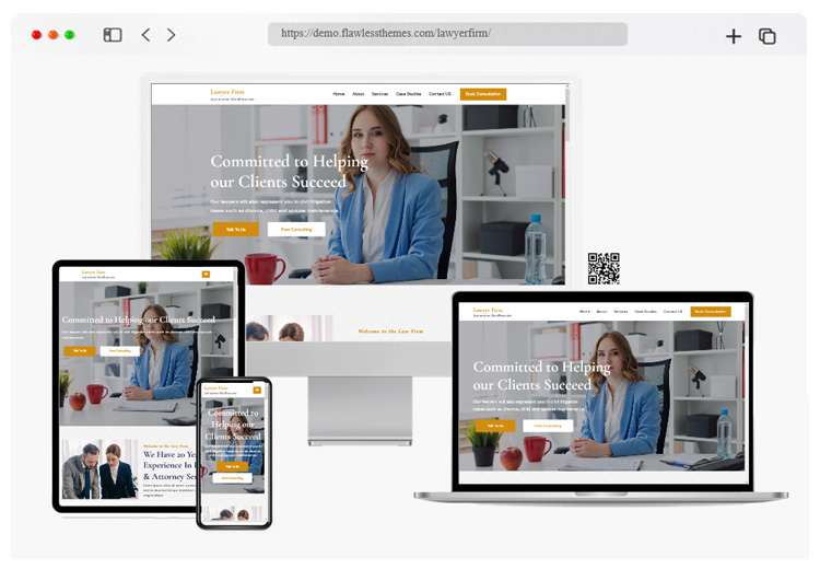 lawyer firm wordpress theme
