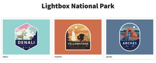 lightbox national park