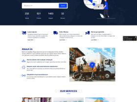 Logis Bootstrap Transportation Website Template