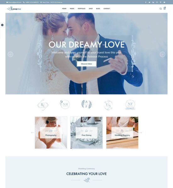 loveme wedding html template