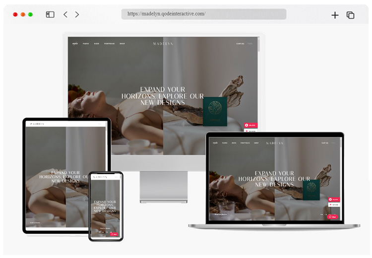 madelyn elegant creative theme