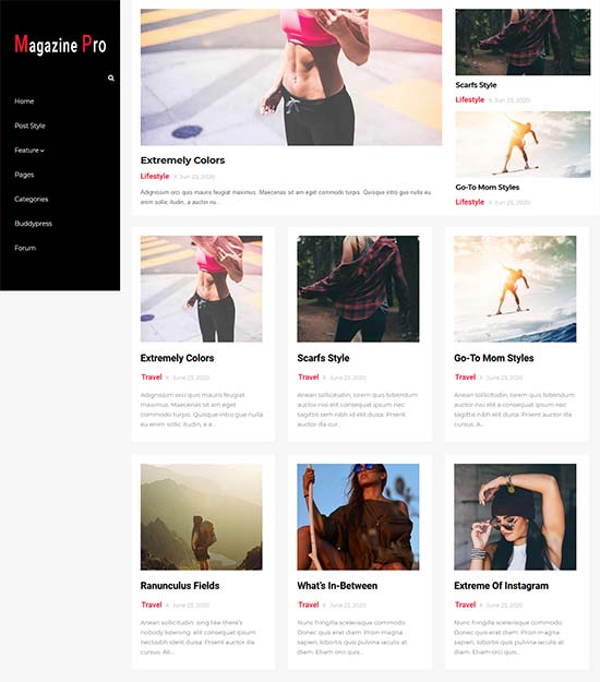 magazine pro magazine blogger template