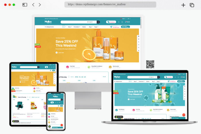 mallon medical store wordpress theme