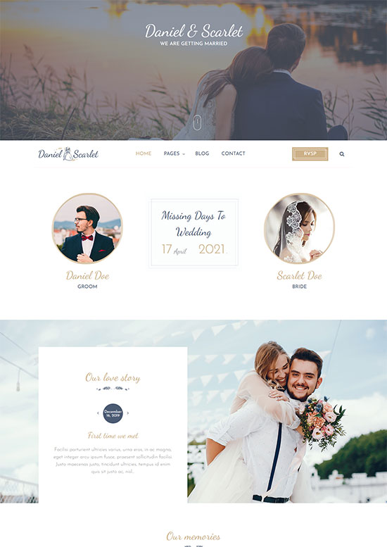 matrimony personal wordpress themes