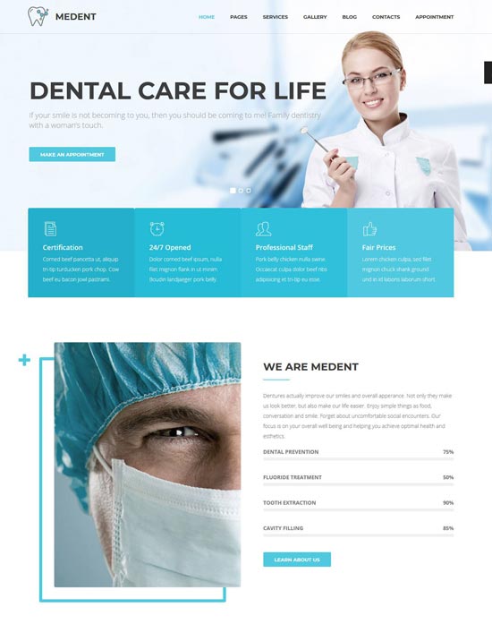 30 Best Dentist Website Templates for Dental Clinics freshDesignweb