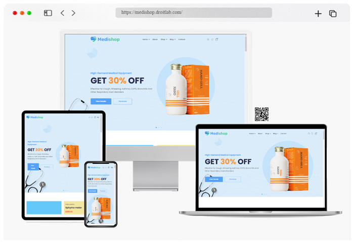 medishop medicine woocommerce theme