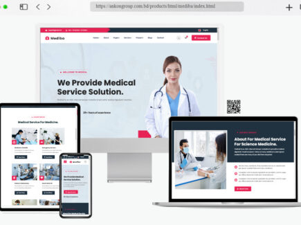 mediba medical health html template