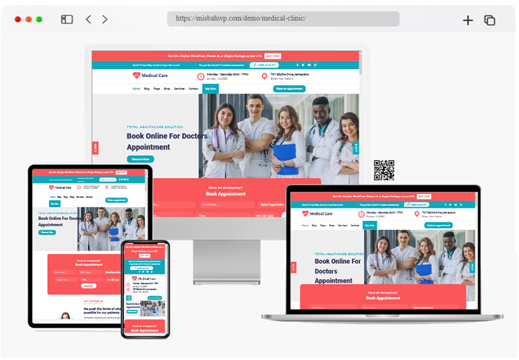 medical clinic lite theme