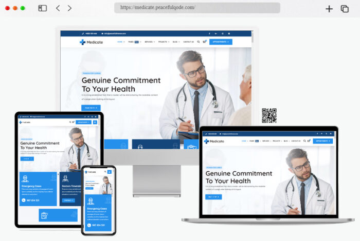 medicate health medical wordpress theme