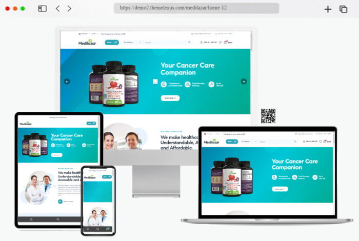 medilazar pharmacy medical woocommerce wordpress theme