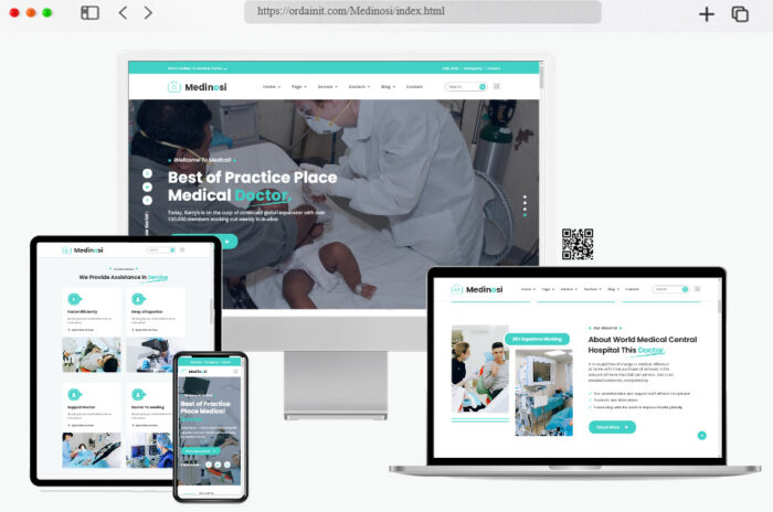 medinosi health medical html template