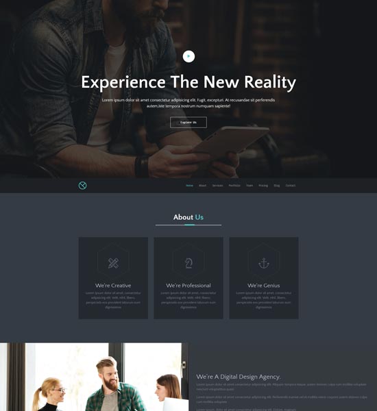 meghna html theme