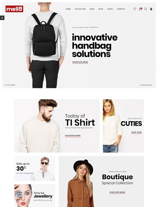 mella fashion prestashop theme