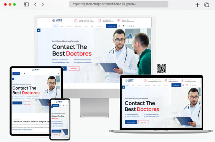 merit health medical wordpress theme