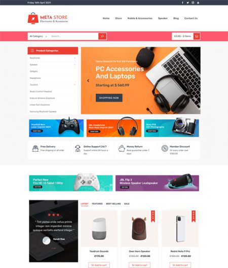 33 Best Free eCommerce WordPress Themes 2024 - freshDesignweb