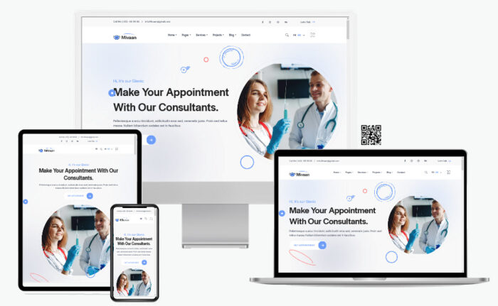 mivaan health medical html template